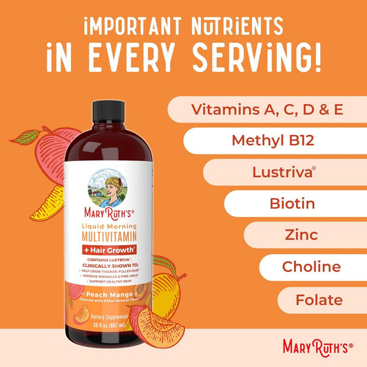 MaryRuth’s Hair Boost ⚡ Crecimiento Visible Ya